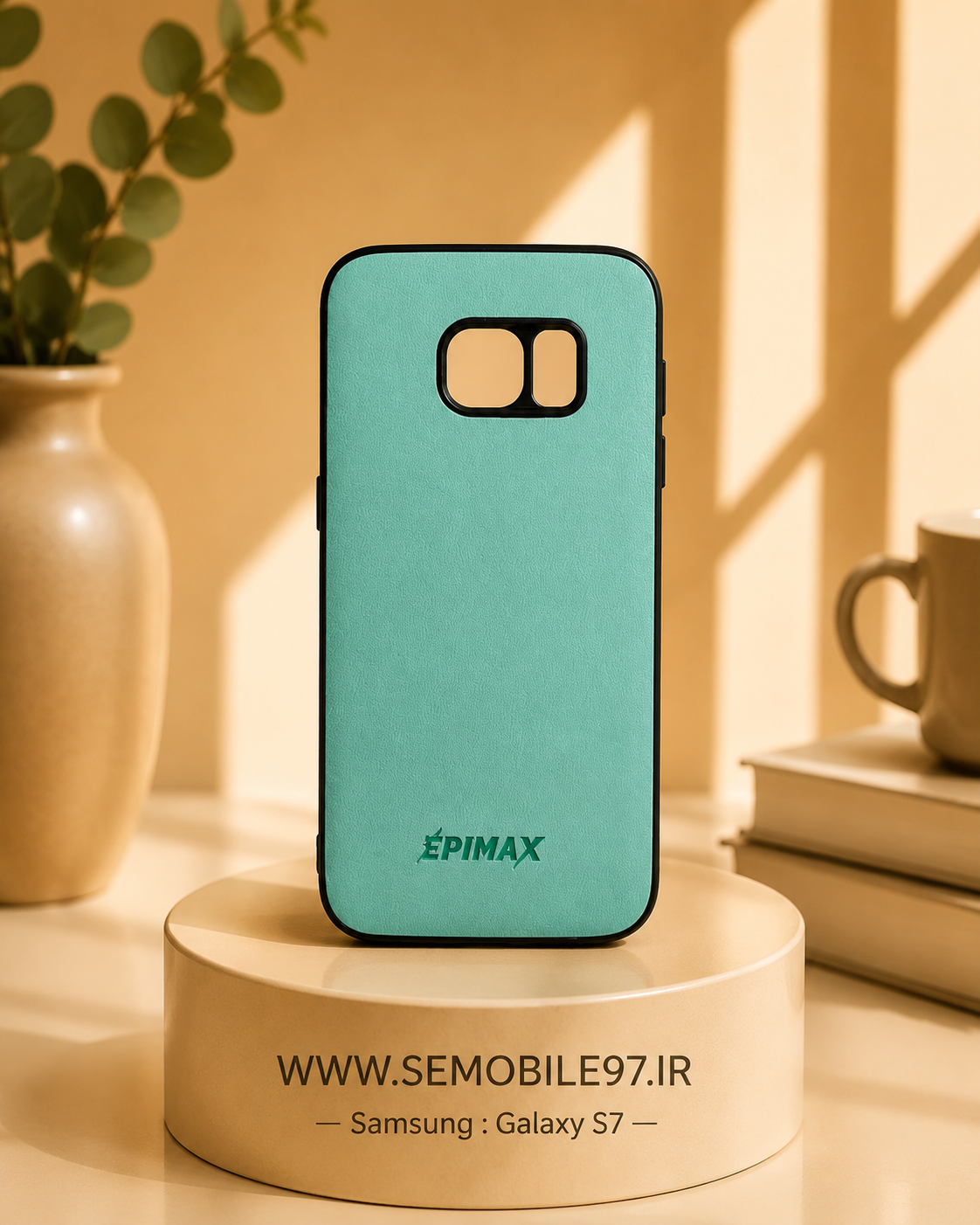 قاب گوشی Galaxy S7 سامسونگ مدل چرم