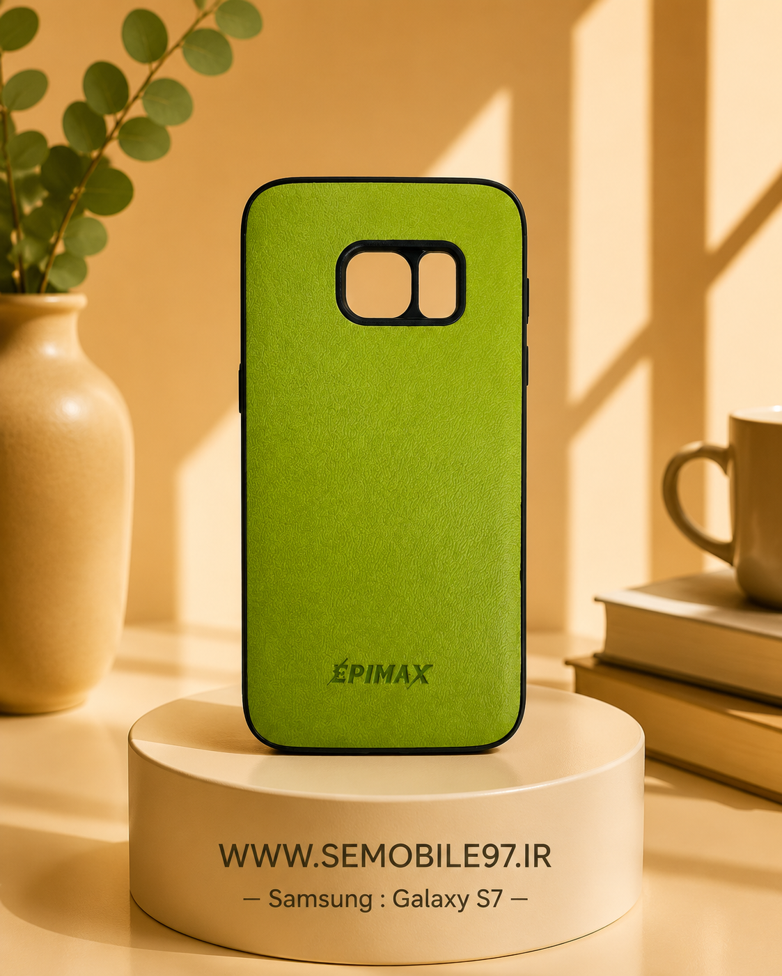قاب گوشی Galaxy S7 سامسونگ مدل چرم
