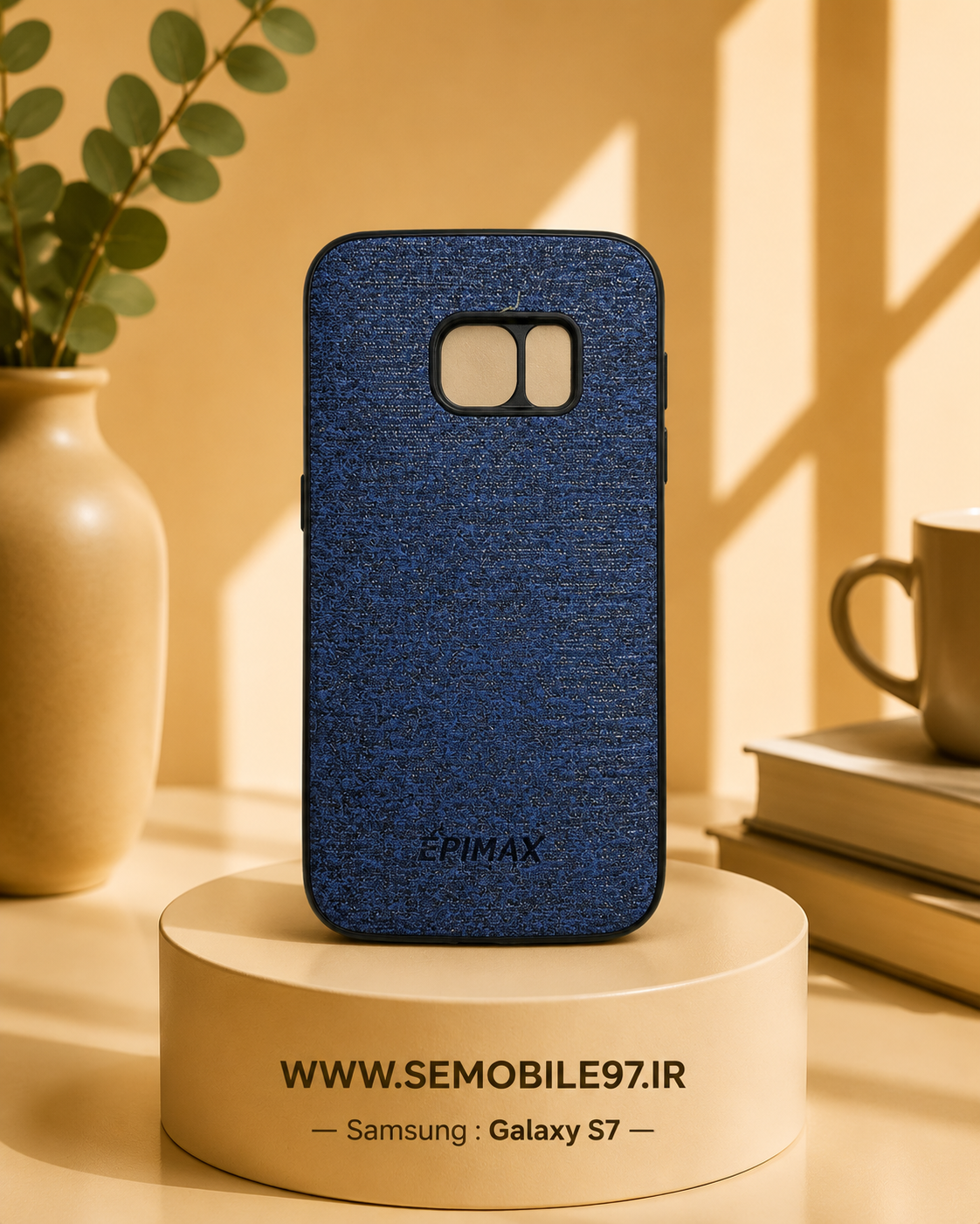 قاب گوشی Galaxy S7 سامسونگ مدل چرم