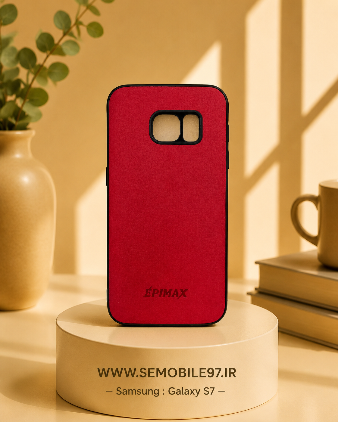 قاب گوشی Galaxy S7 سامسونگ مدل چرم