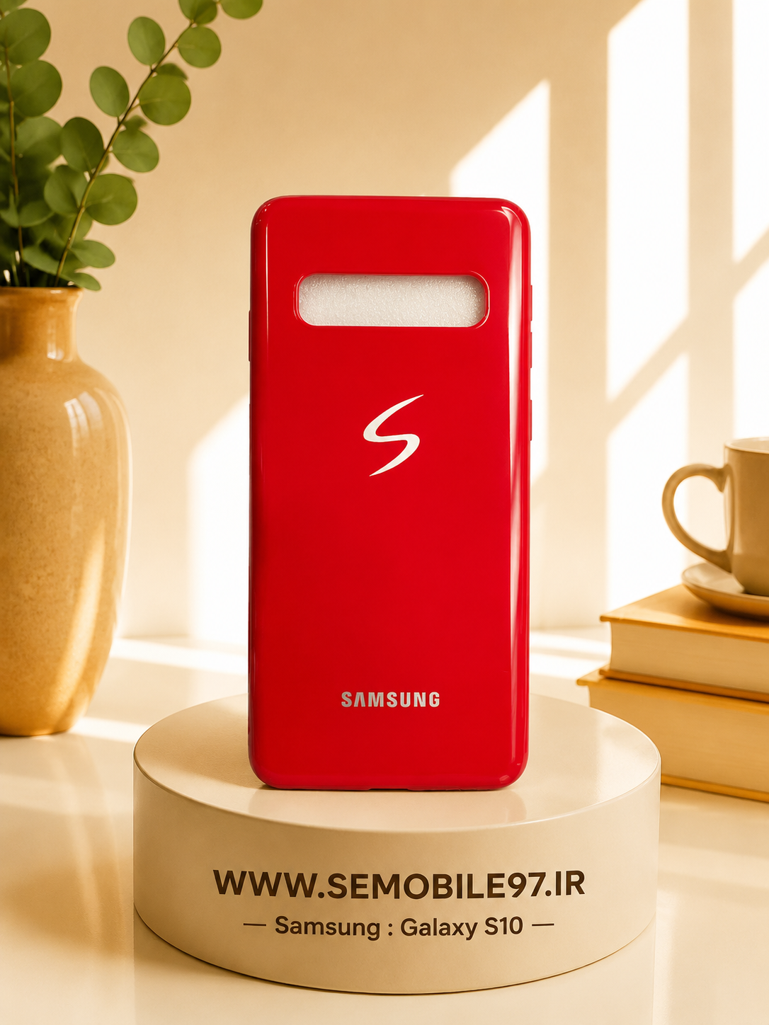قاب گوشی Galaxy S10 سامسونگ مدل ژله ای