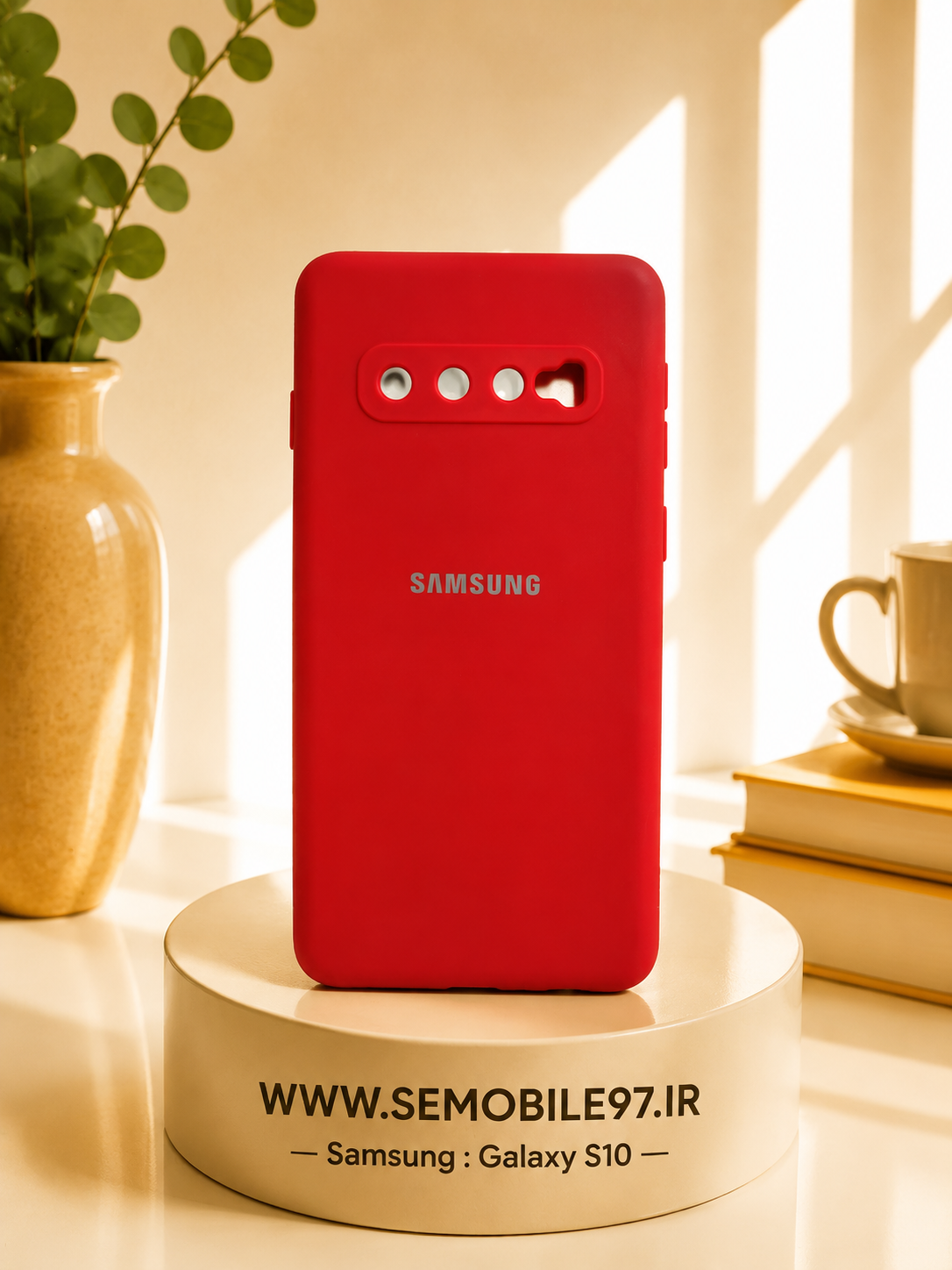 قاب گوشی Galaxy S10 سامسونگ مدل سیلیکونی