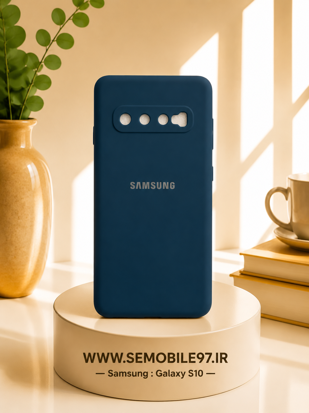 قاب گوشی Galaxy S10 سامسونگ مدل سیلیکونی