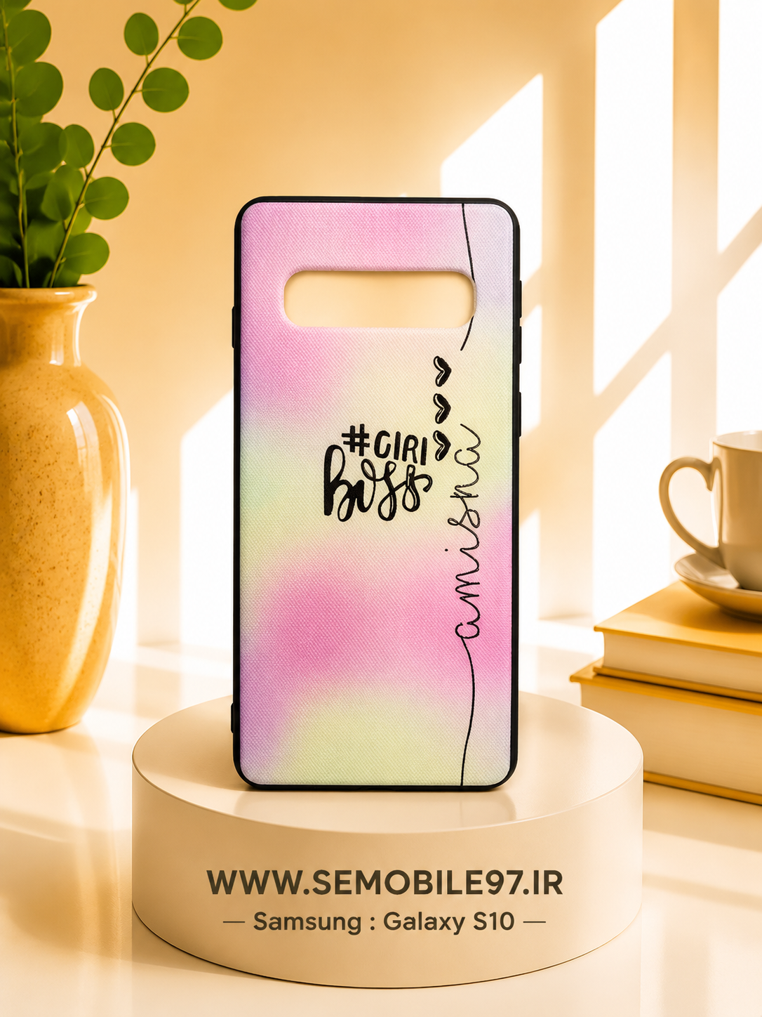 قاب گوشی Galaxy S10 سامسونگ مدل طرحدار