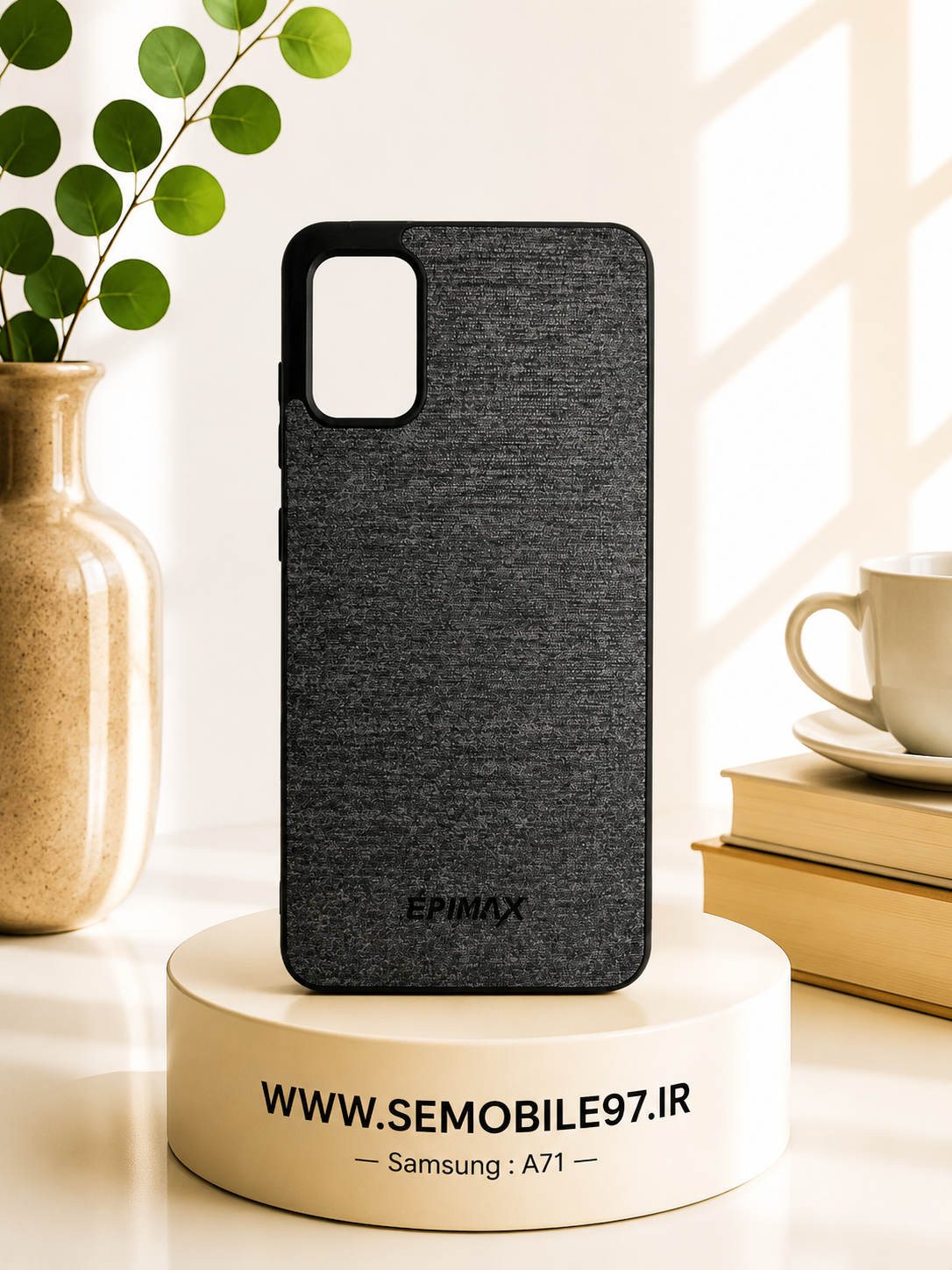 قاب گوشی Galexy A71 سامسونگ مدل چرم