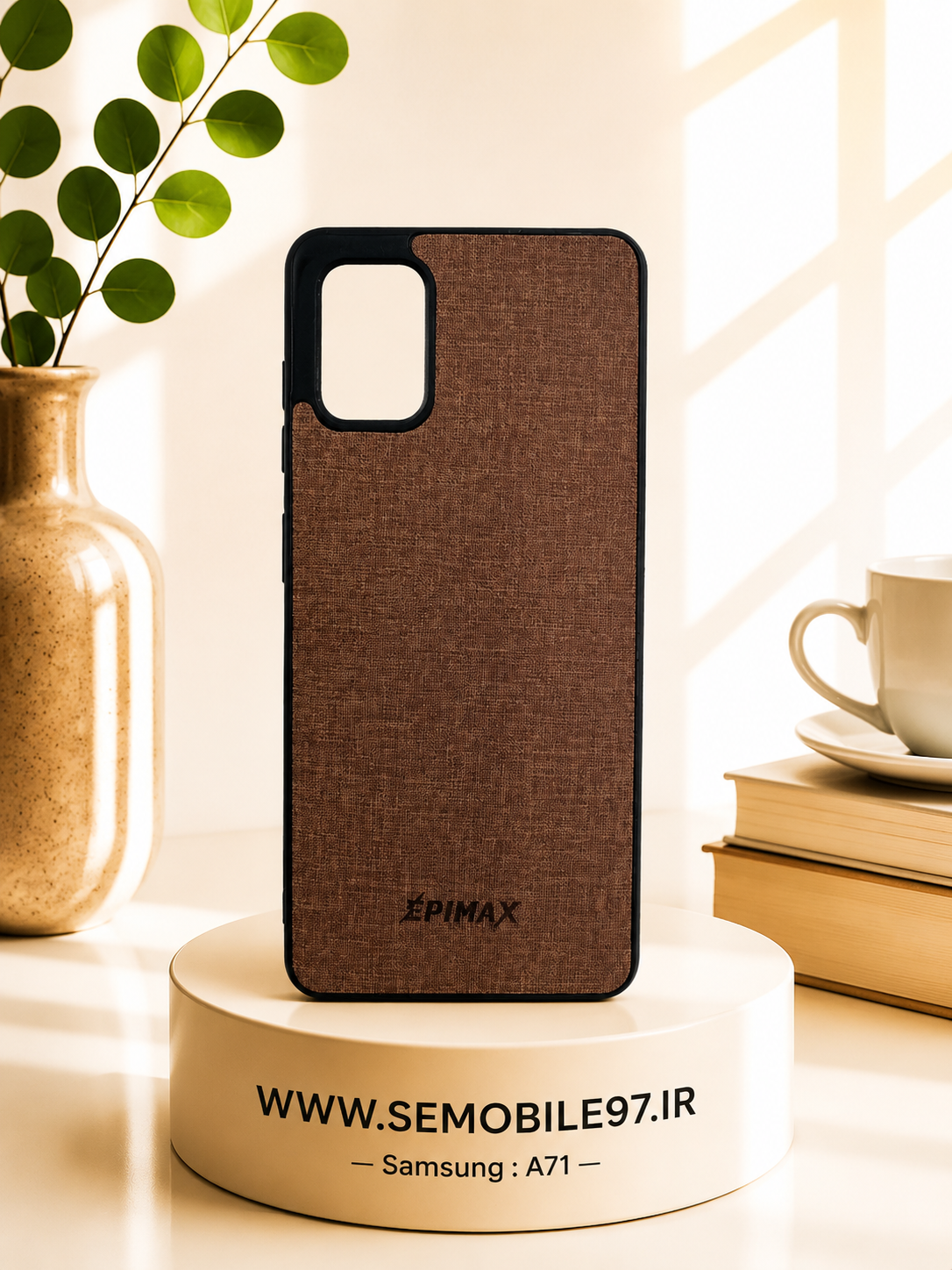 قاب گوشی Galexy A71 سامسونگ مدل چرم