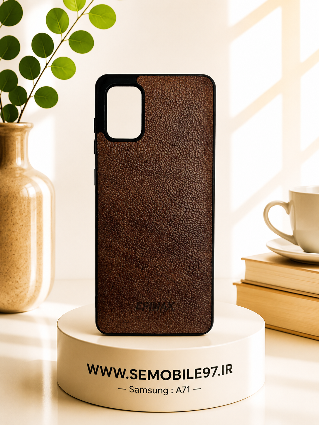 قاب گوشی Galexy A71 سامسونگ مدل چرم