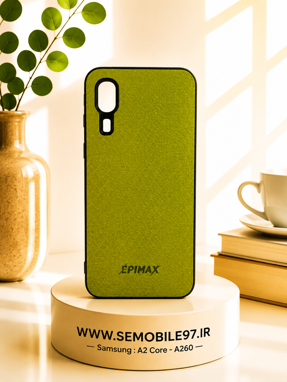 قاب گوشی Galexy A2 Core سامسونگ مدل چرم
