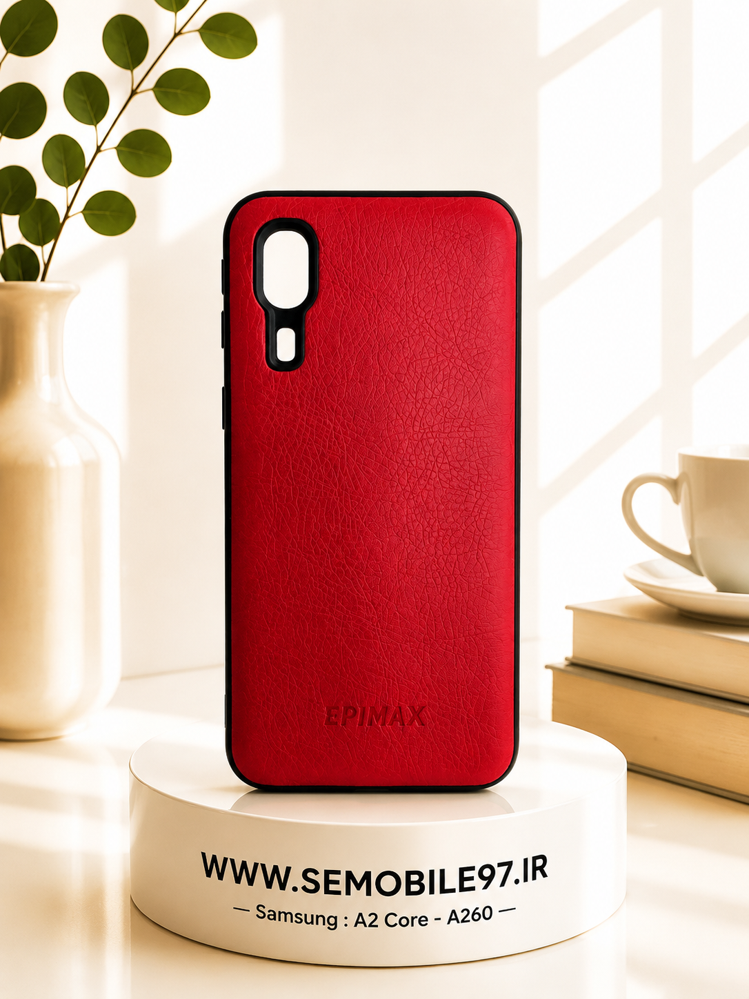 قاب گوشی Galexy A2 Core سامسونگ مدل چرم