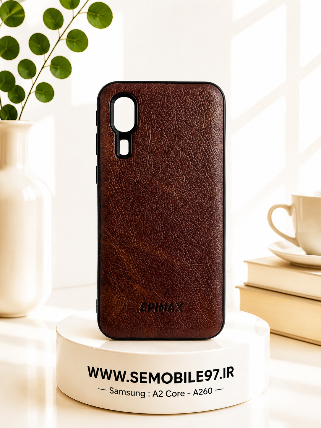 قاب گوشی Galexy A2 Core سامسونگ مدل چرم