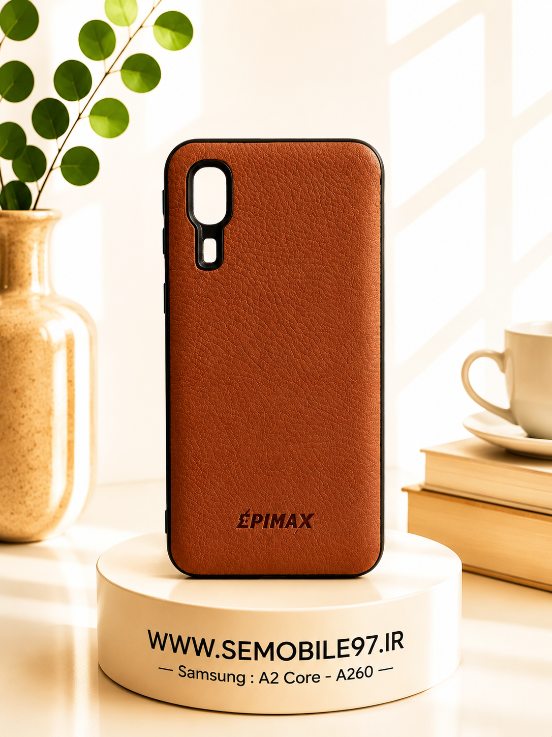 قاب گوشی Galexy A2 Core سامسونگ مدل چرم