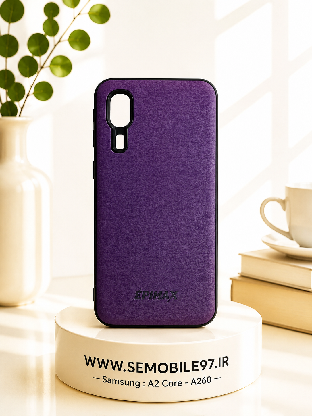 قاب گوشی Galexy A2 Core سامسونگ مدل چرم