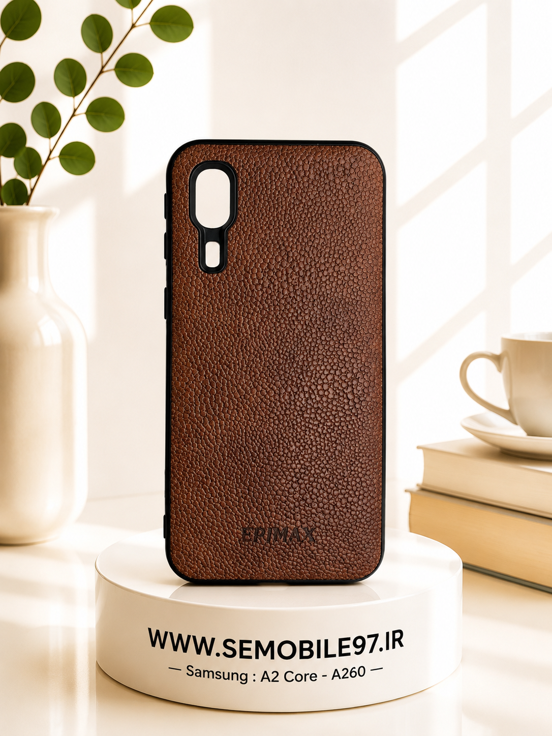 قاب گوشی Galexy A2 Core سامسونگ مدل چرم
