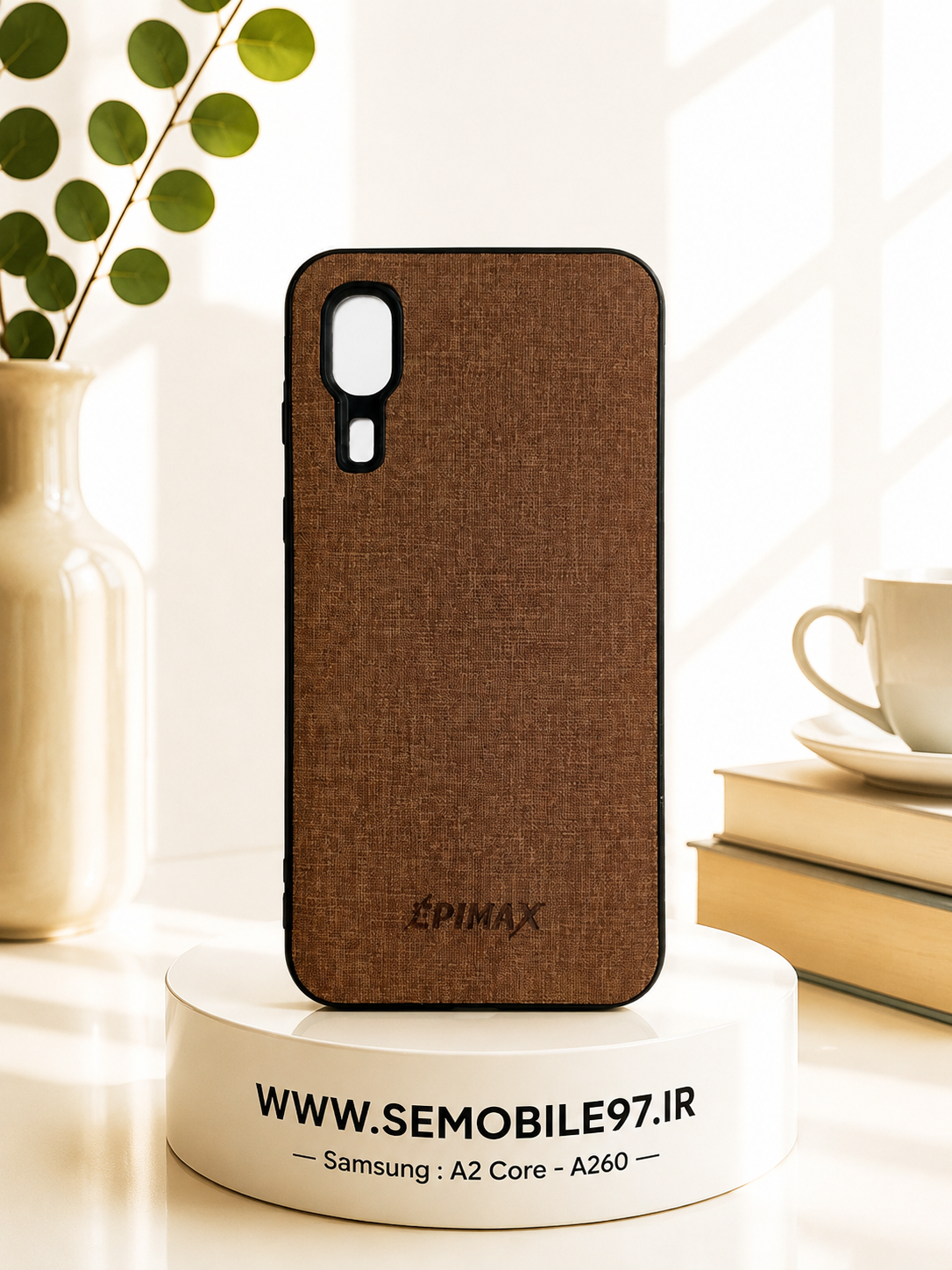 قاب گوشی Galexy A2 Core سامسونگ مدل چرم
