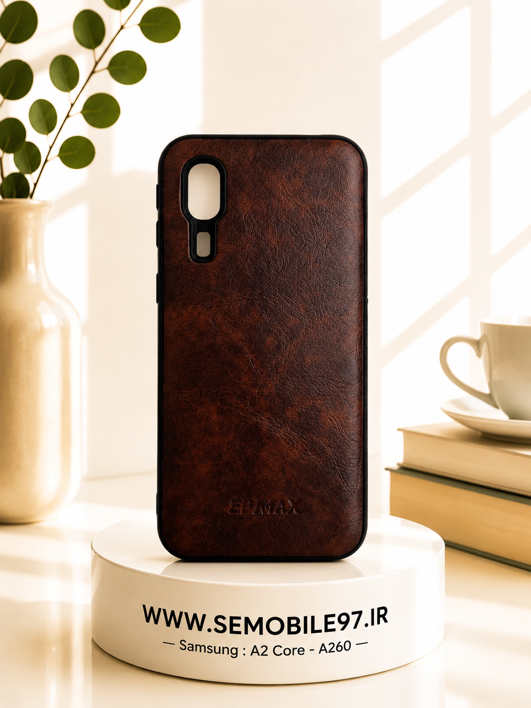 قاب گوشی Galexy A2 Core سامسونگ مدل چرم