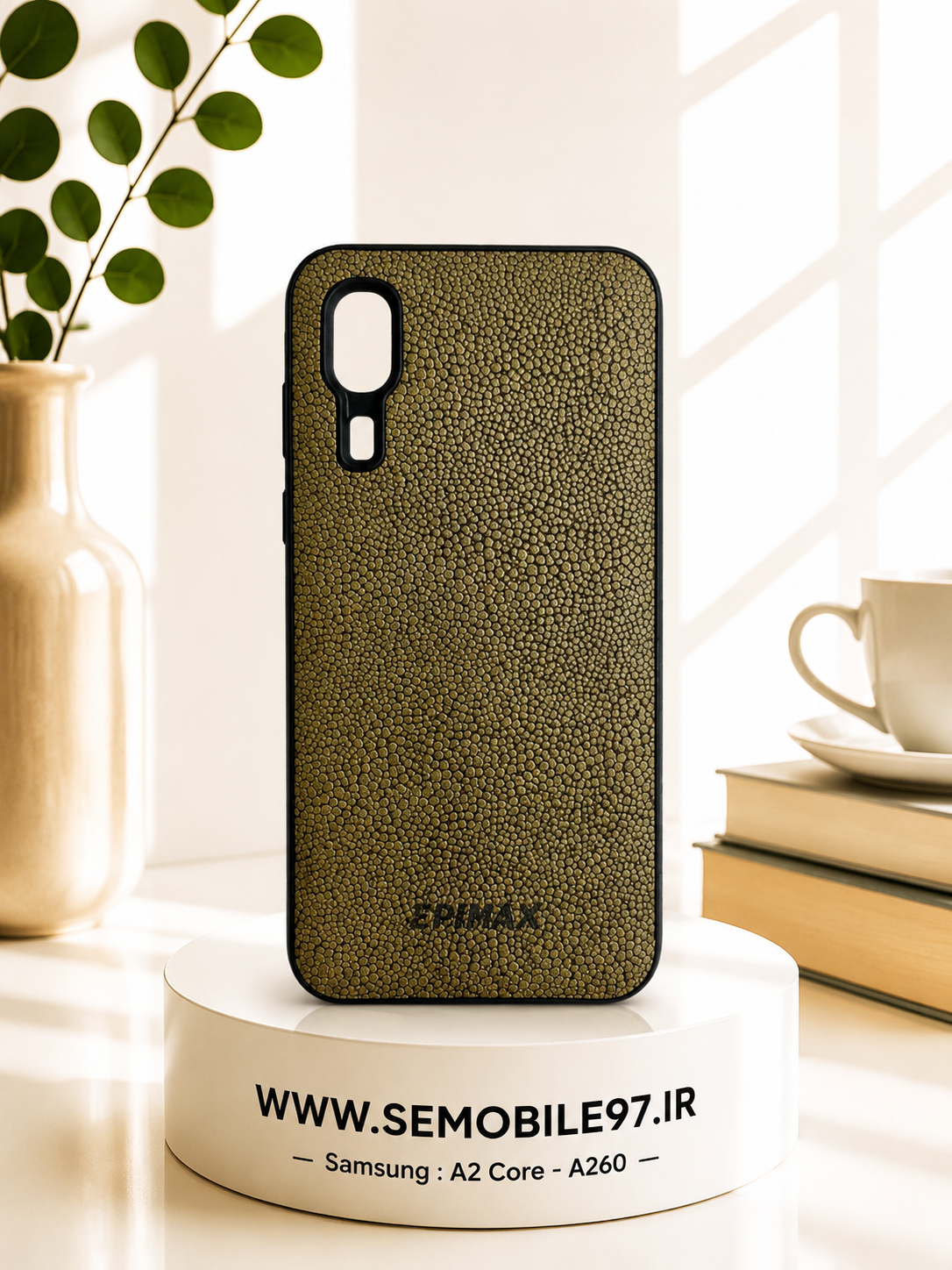 قاب گوشی Galexy A2 Core سامسونگ مدل چرم