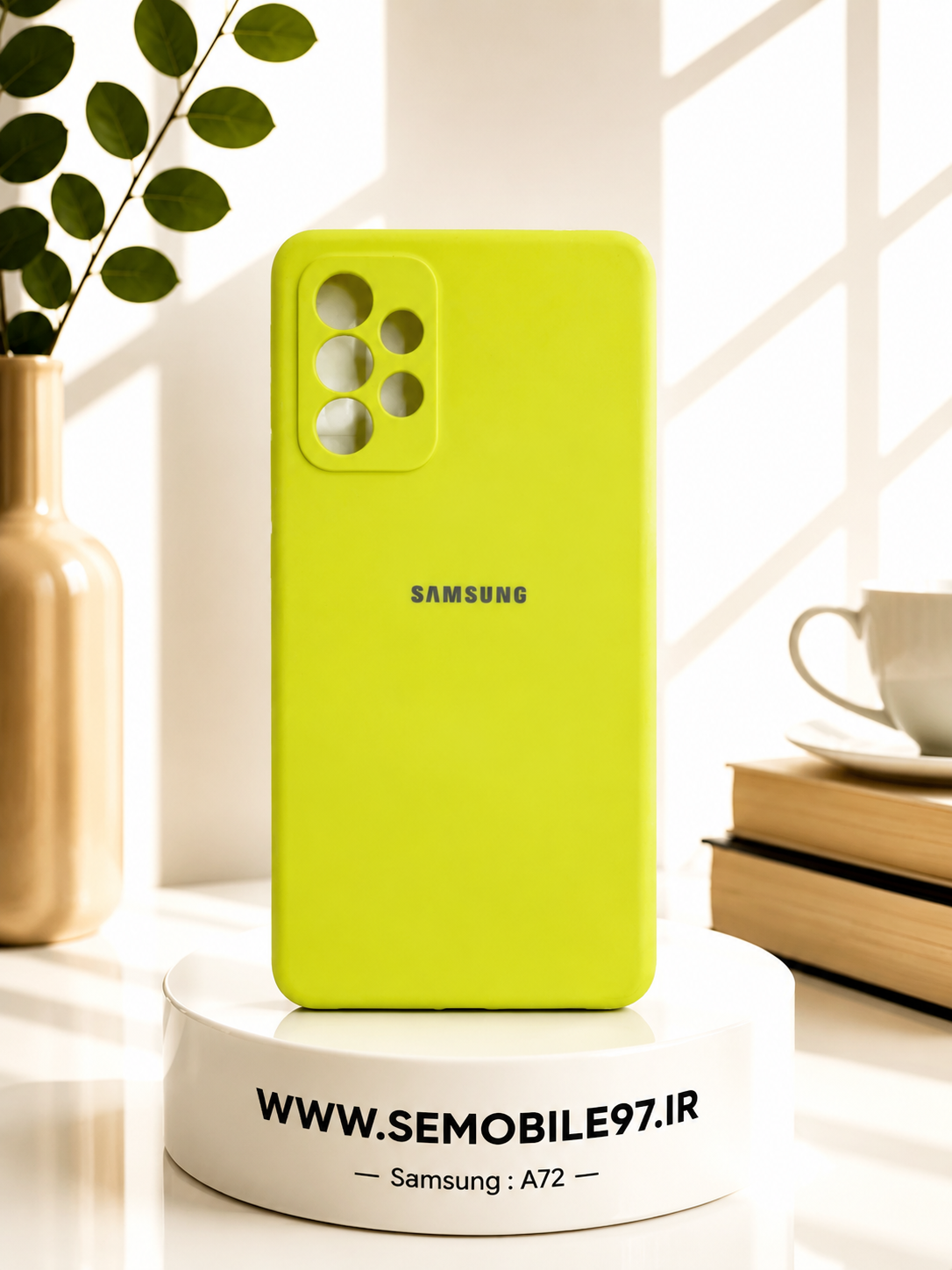 قاب گوشی Galexy A72 سامسونگ مدل سیلیکونی پاکنی