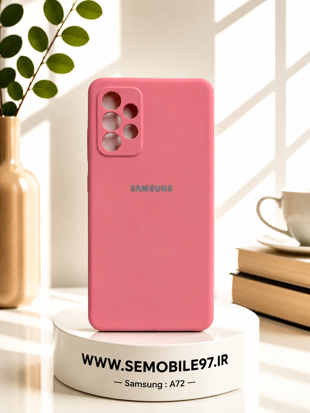 قاب گوشی Galexy A72 سامسونگ مدل سیلیکونی پاکنی