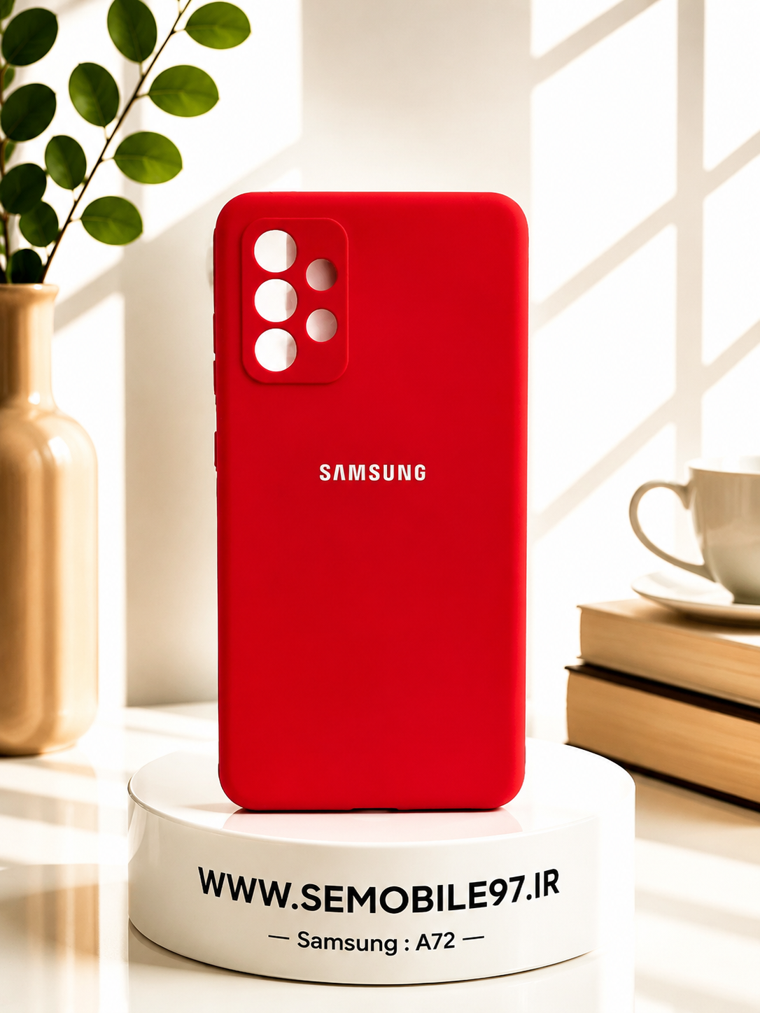 قاب گوشی Galexy A72 سامسونگ مدل سیلیکونی پاکنی