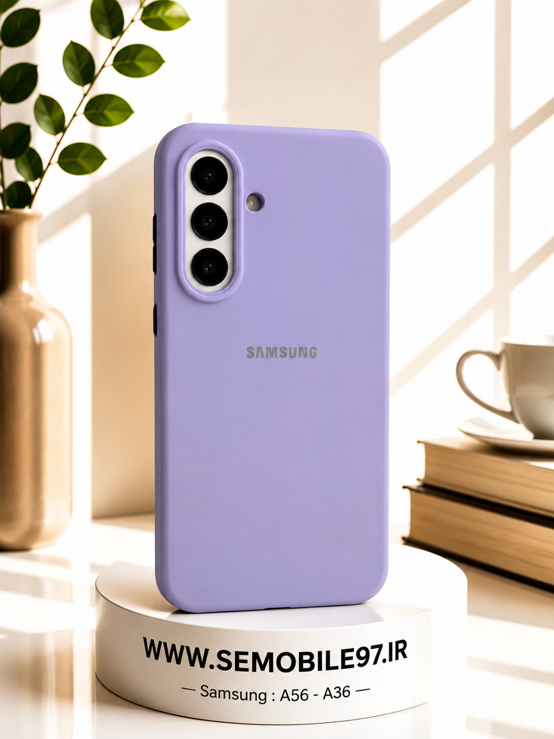 قاب گوشی Galexy A56 - A36 سامسونگ مدل سیلیکونی پاکنی