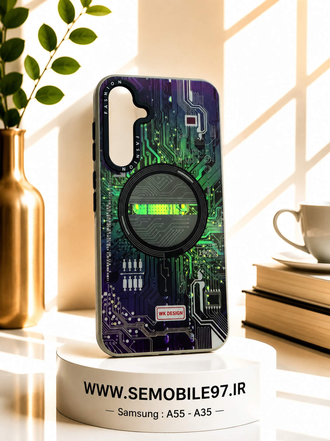 قاب گوشی Galexy A55 - A35 سامسونگ مدل مگ سیف