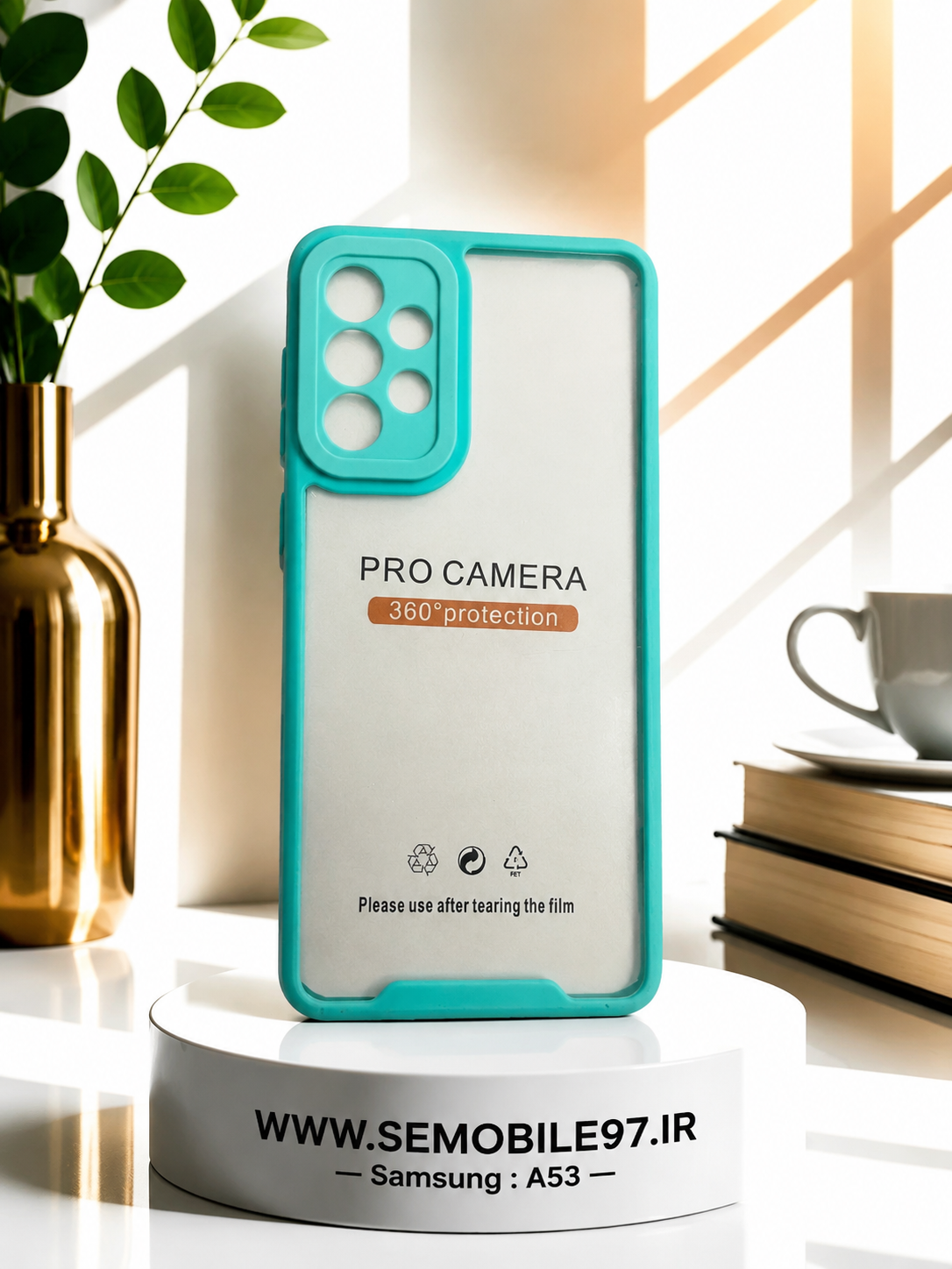 قاب گوشی Galaxy A53 سامسونگ مدل دور رنگی