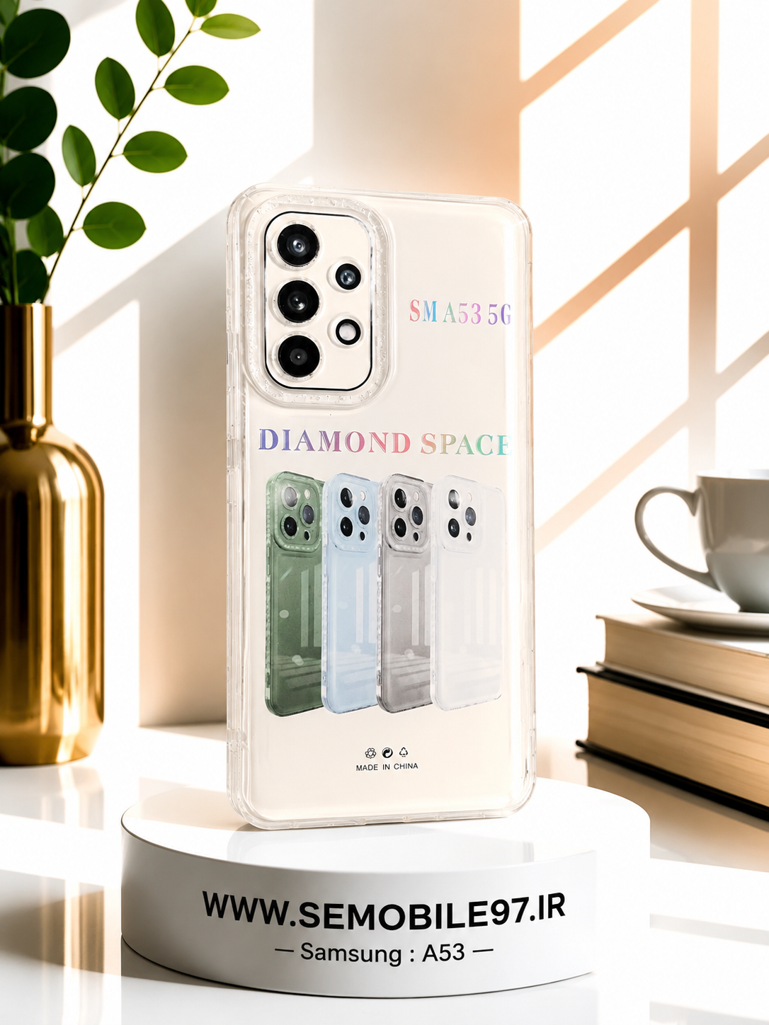قاب گوشی Galaxy A53 سامسونگ مدل شفاف