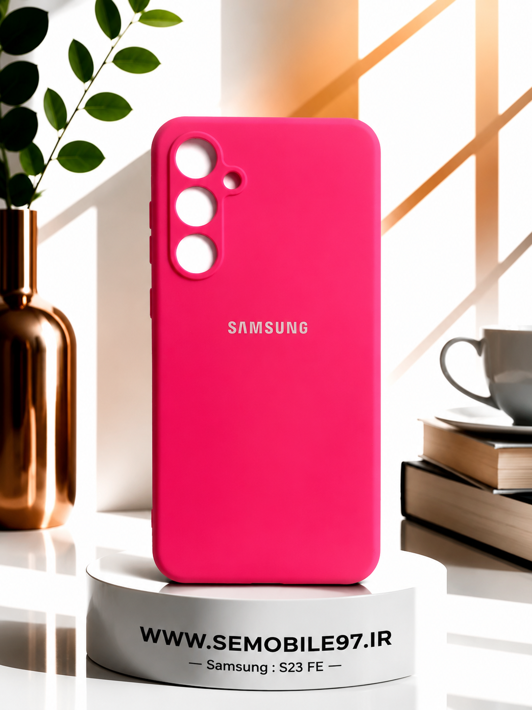 قاب گوشی Galexy S23 FE سامسونگ مدل سیلیکونی پاکنی