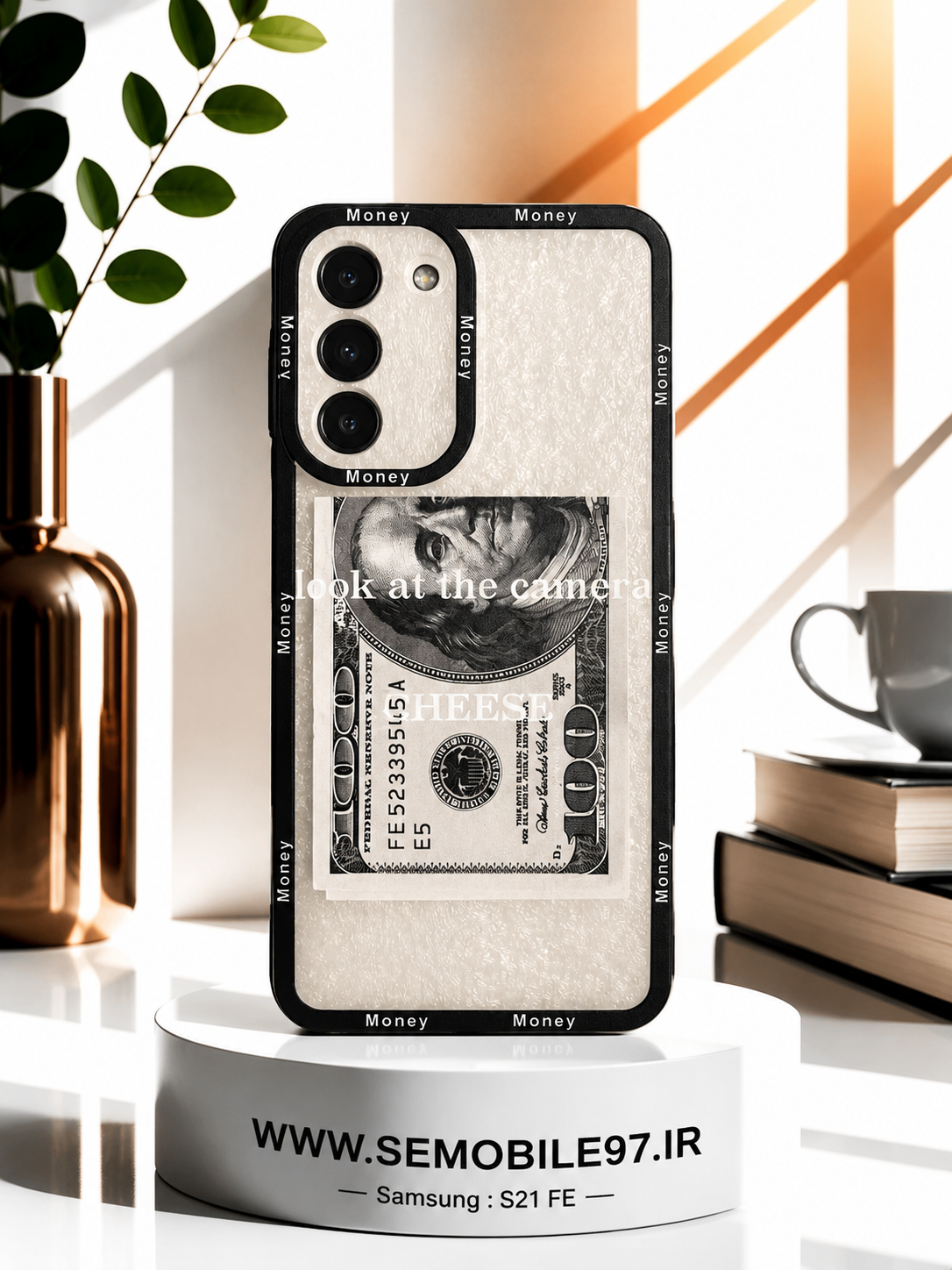 قاب گوشی Galexy S21 FE سامسونگ مدل دلاری
