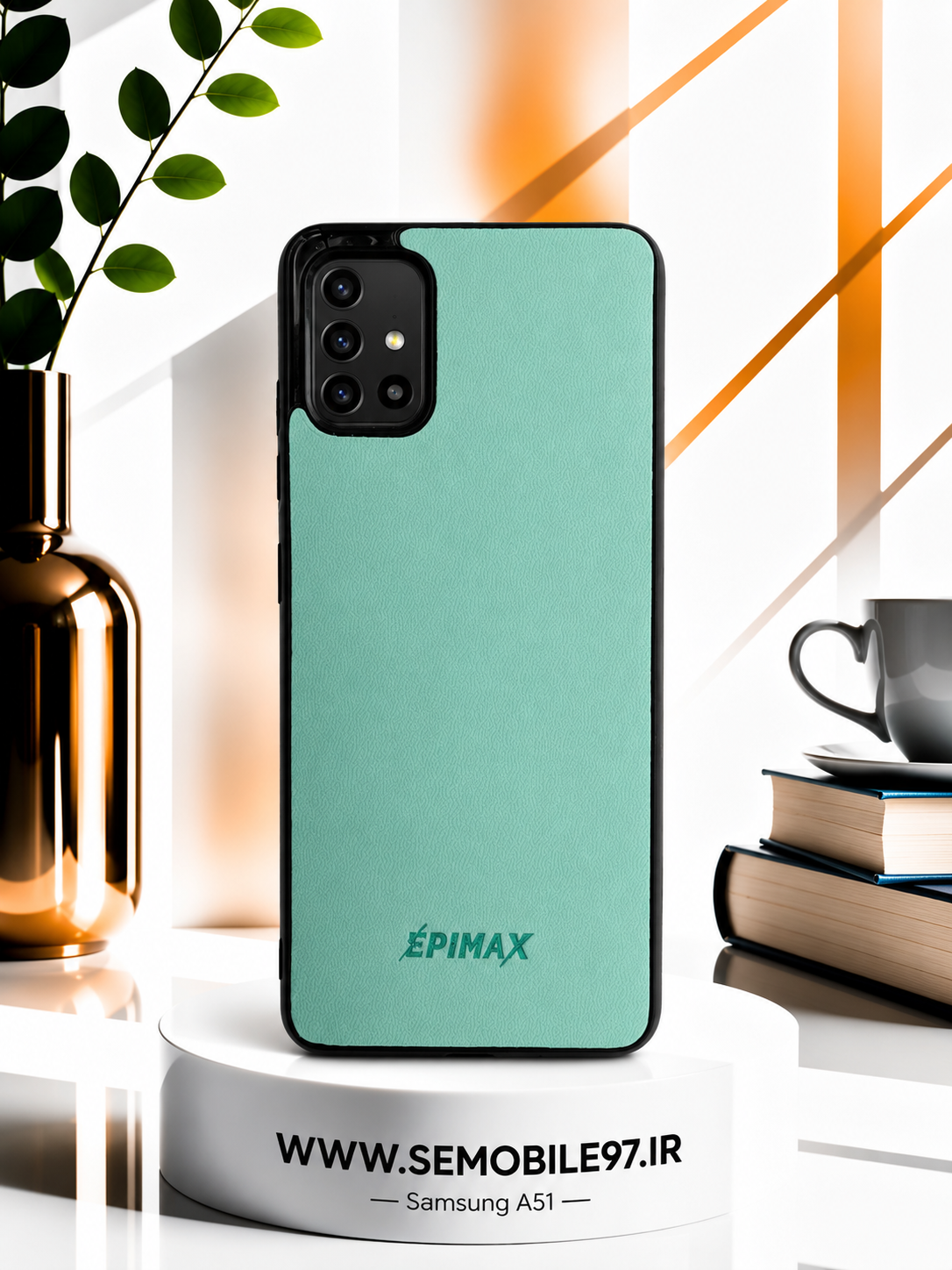 قاب گوشی Galexy A51 سامسونگ مدل چرم