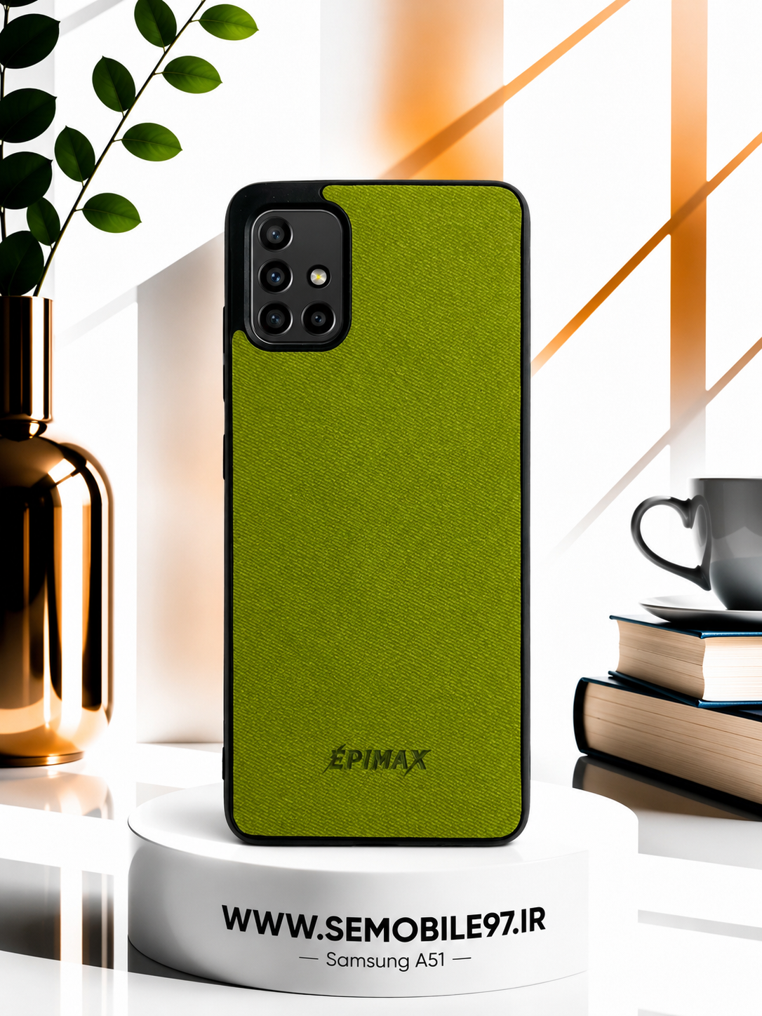 قاب گوشی Galexy A51 سامسونگ مدل چرم
