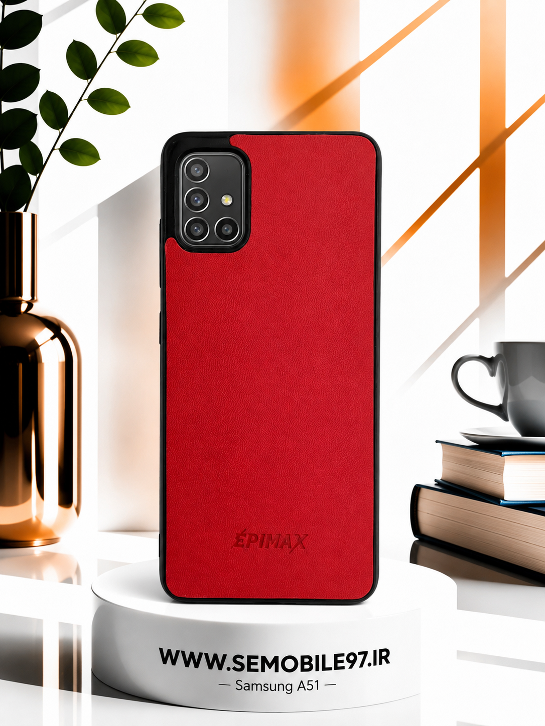 قاب گوشی Galexy A51 سامسونگ مدل چرم