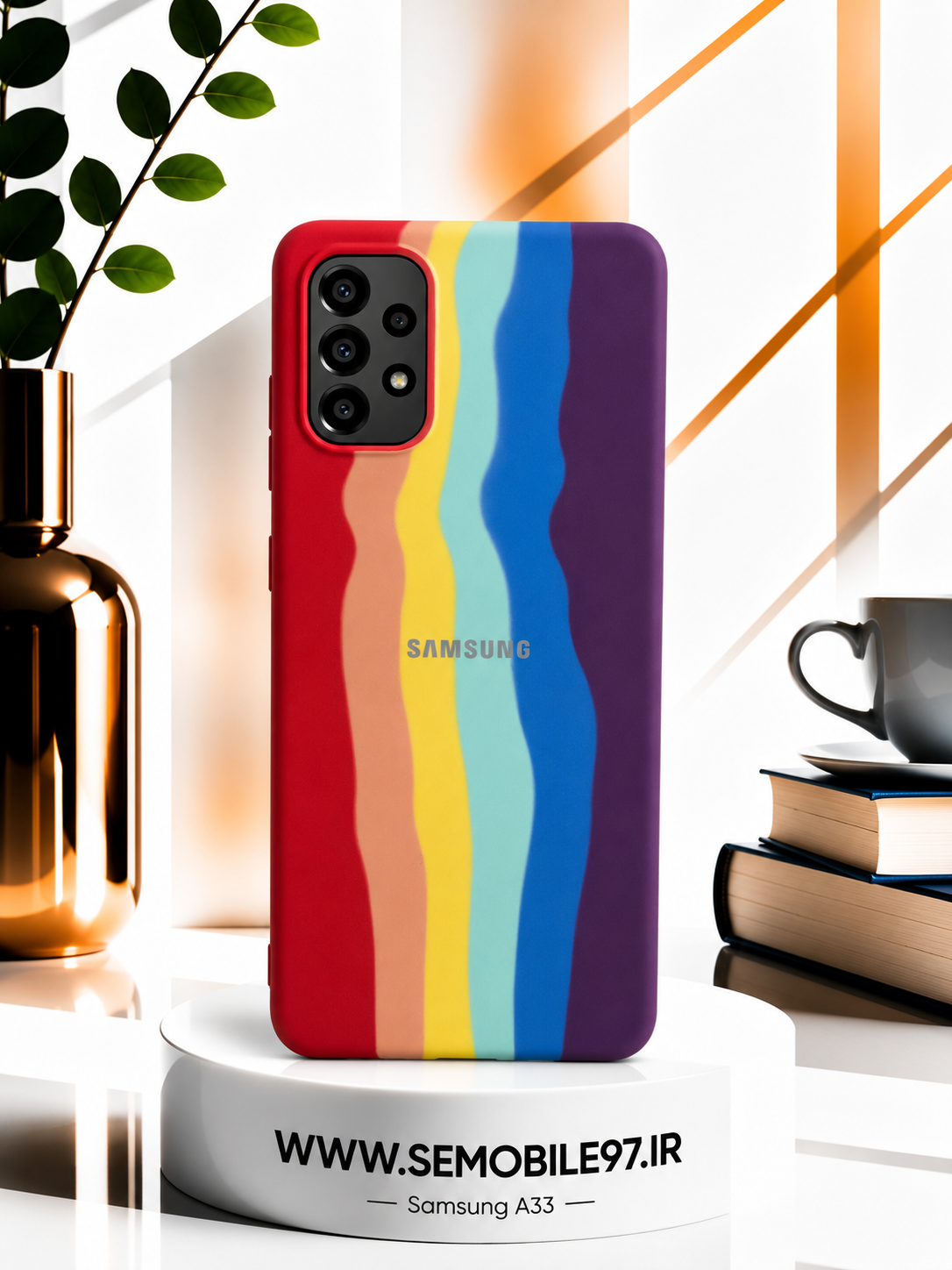 قاب گوشی Galexy A33 سامسونگ مدل سیلیکونی پاکنی