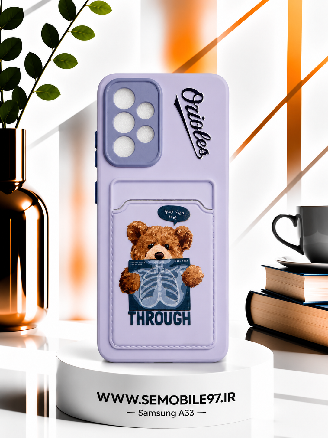 قاب گوشی Galexy A33 سامسونگ مدل جاکارتی