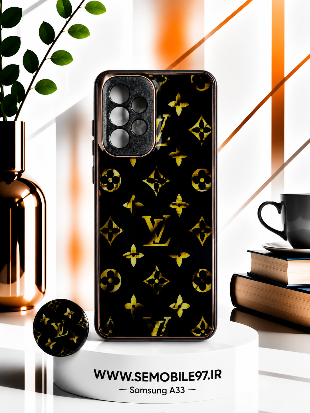 قاب گوشی Galexy A33 سامسونگ مدل پاپ سوکت دار