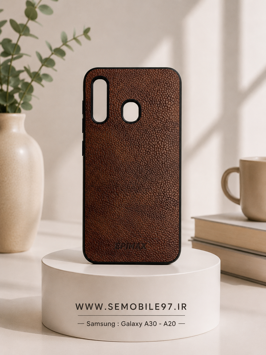 قاب گوشی Galexy A30 - A20 سامسونگ مدل طرح چرم