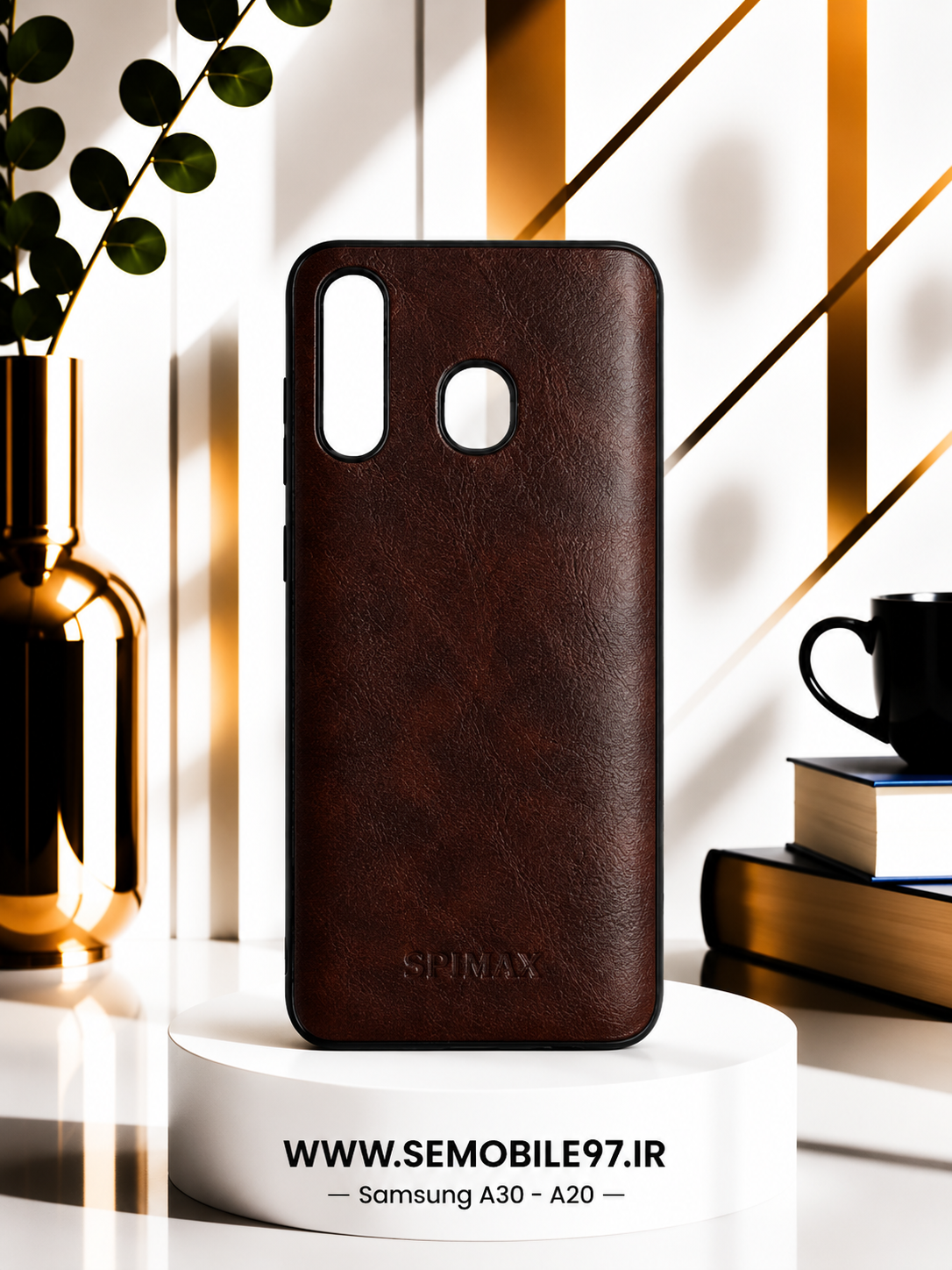 قاب گوشی Galexy A30 - A20 سامسونگ مدل طرح چرم