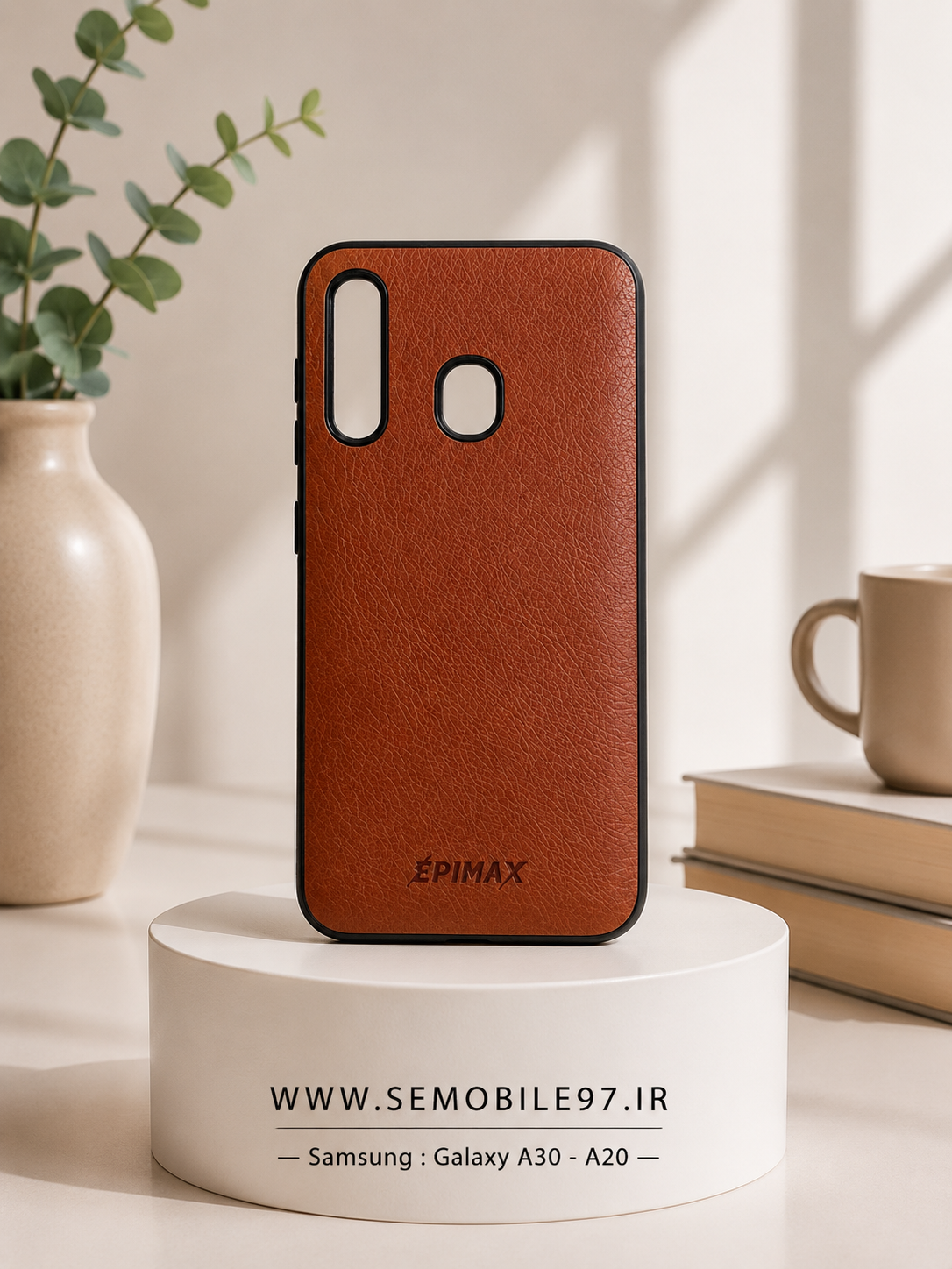 قاب گوشی Galexy A30 - A20 سامسونگ مدل طرح چرم