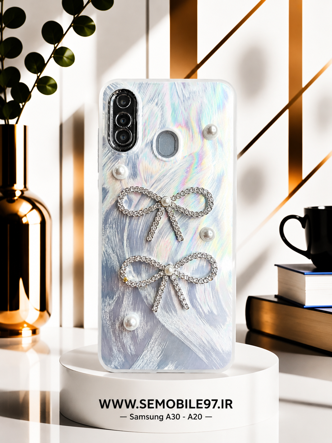 قاب گوشی Galexy A30 - A20 سامسونگ مدل پاپیونی