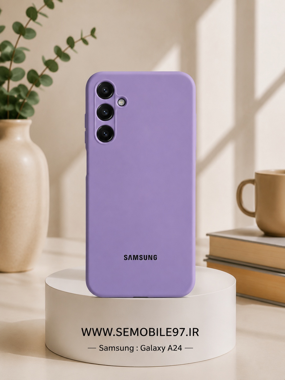 قاب گوشی Galexy A24 سامسونگ مدل سیلیکونی پاکنی