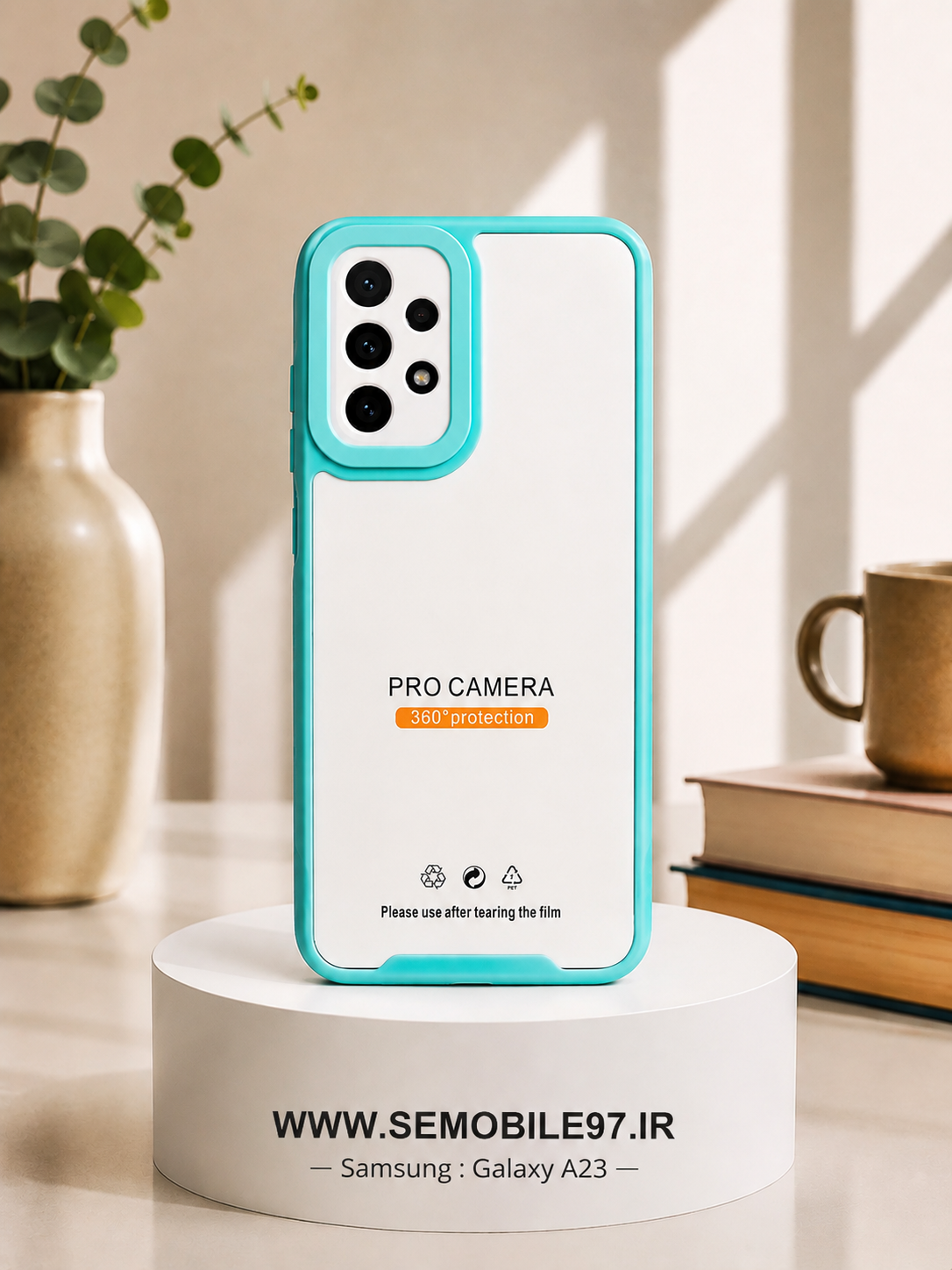 قاب گوشی Galexy A23 سامسونگ مدل دور رنگی