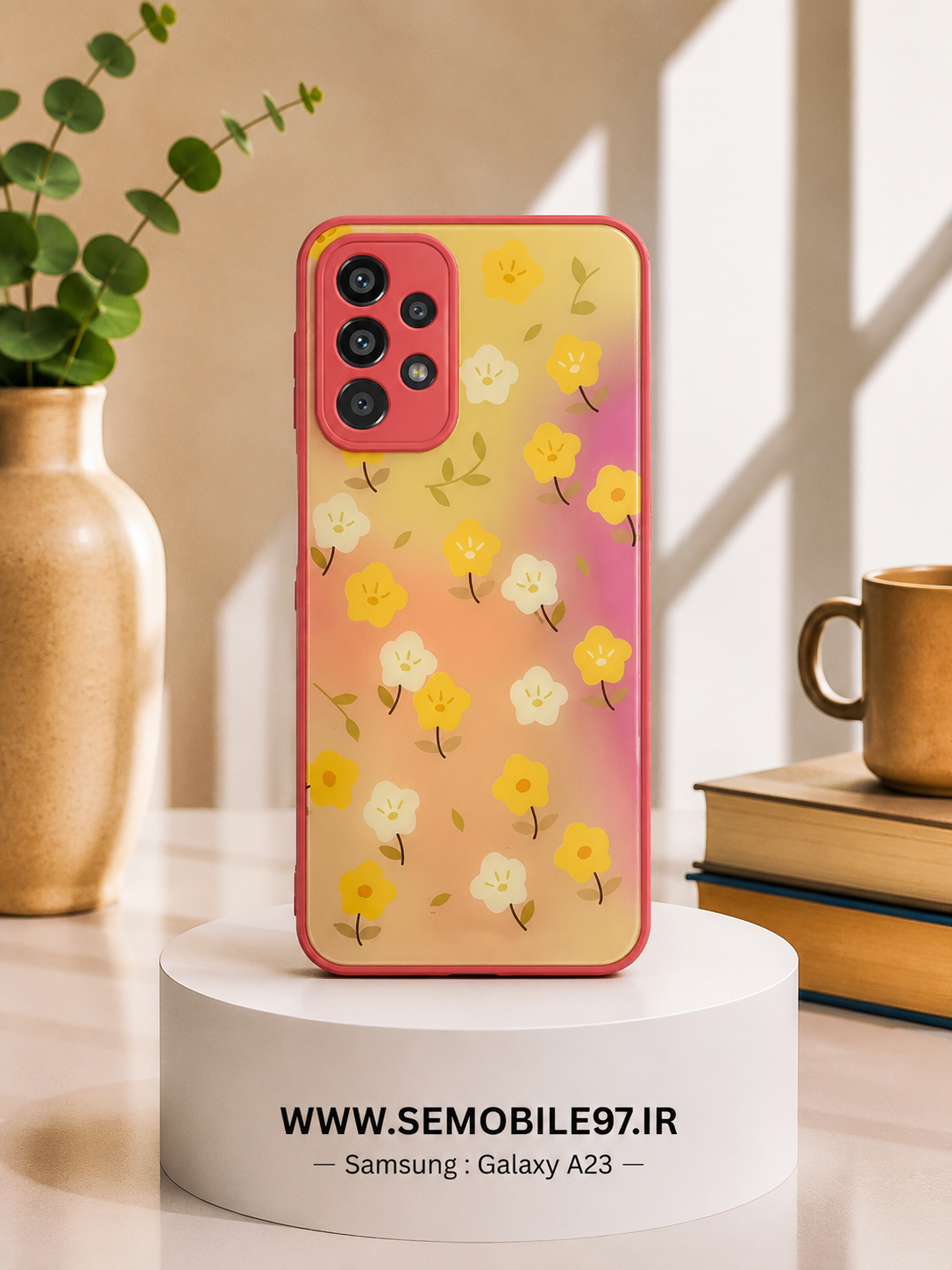 قاب گوشی Galexy A23 سامسونگ مدل طرحدار آینه ای
