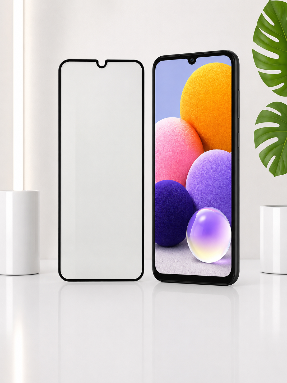 گلس گوشی Galaxy A14 سامسونگ مدل سرامیکی