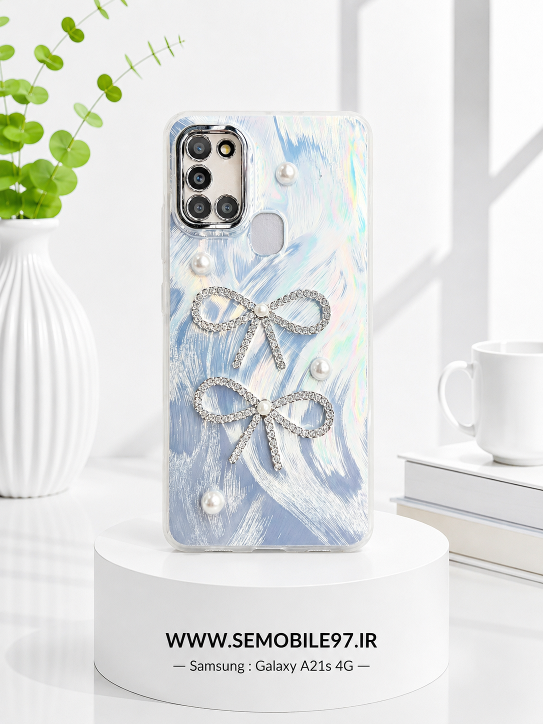 قاب گوشی Galexy A21s سامسونگ مدل پاپیونی