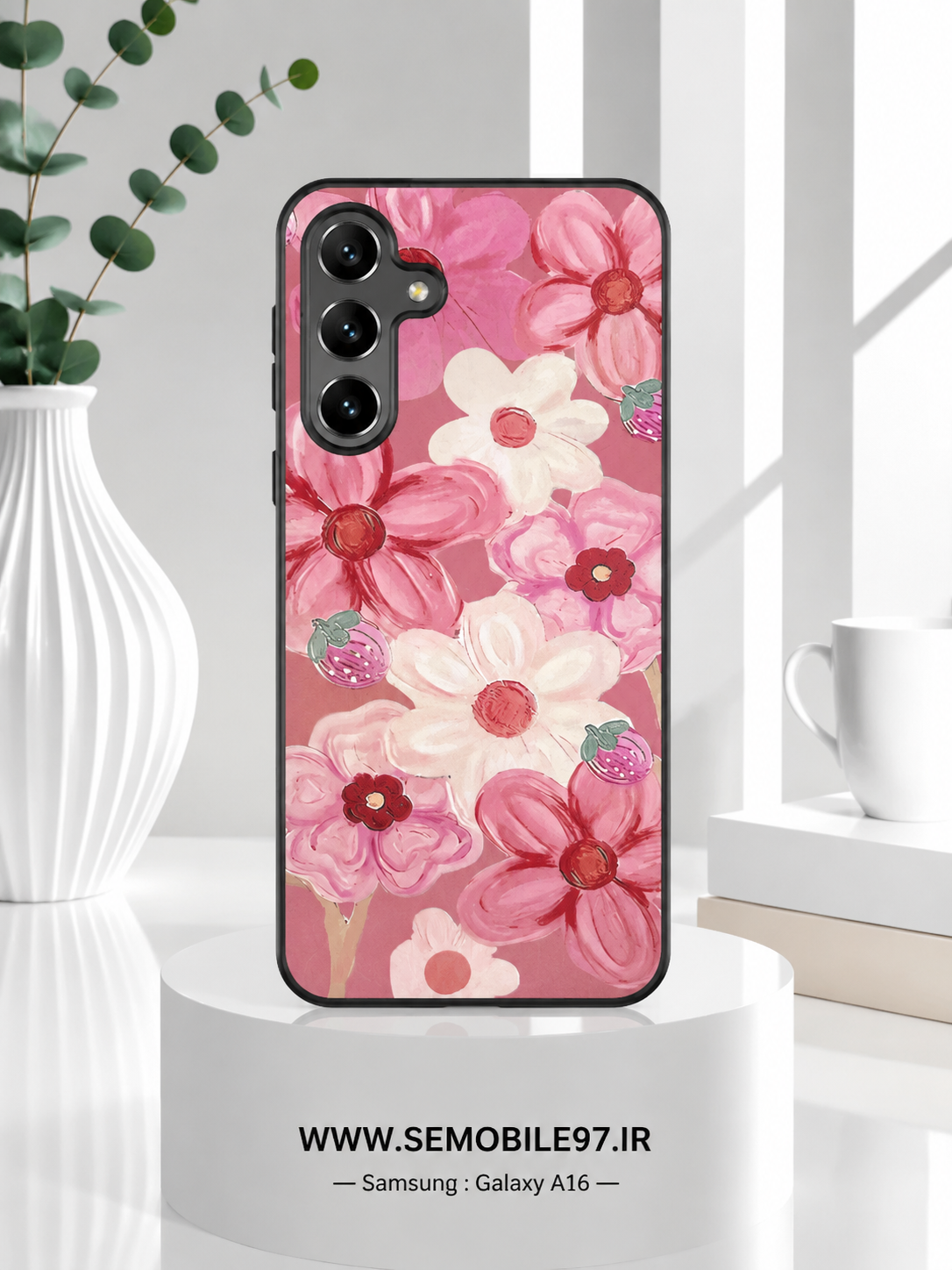قاب گوشی Galexy A16 سامسونگ مدل گل