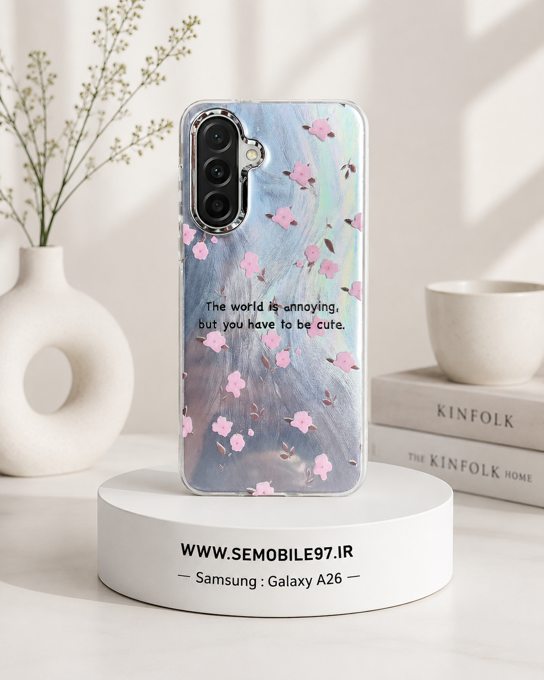 قاب گوشی Galexy A26 سامسونگ مدل گل
