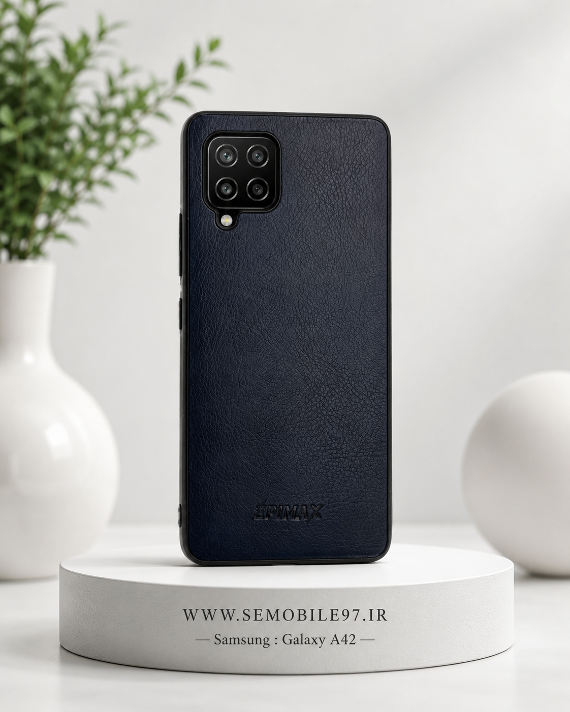 قاب گوشی  Galaxy A42 سامسونگ مدل طرح چرمی