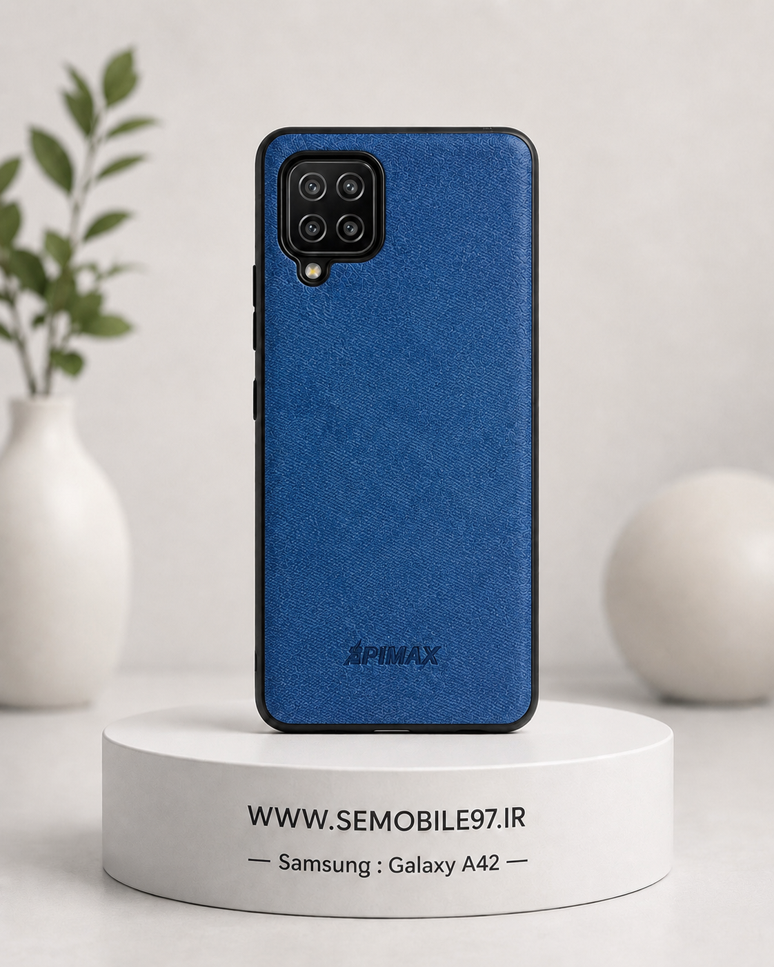 قاب گوشی  Galaxy A42 سامسونگ مدل طرح چرمی