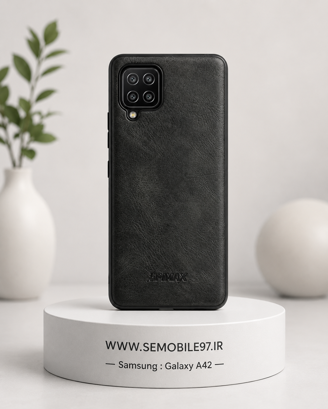 قاب گوشی  Galaxy A42 سامسونگ مدل طرح چرمی