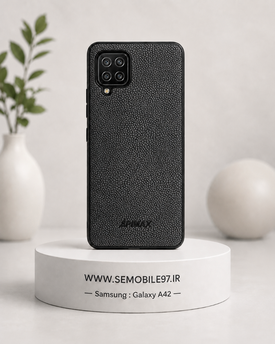 قاب گوشی  Galaxy A42 سامسونگ مدل طرح چرمی